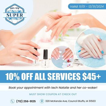 Super Nail Spa - Nail Salons Near Me - Council Bluffs, Iowa Super Nail Spa - Nail Salons Near Me - Council Bluffs, Iowa