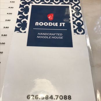 Noodle St - Noodles Near Me - Pasadena, California
