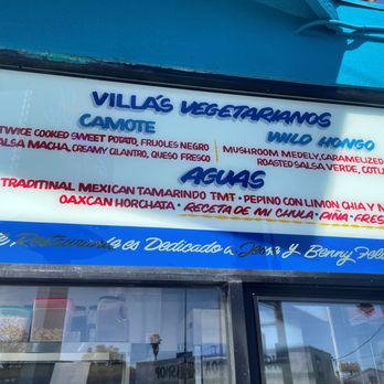 Villas Tacos - Menu - Mexican Near Me - Los Angeles, California