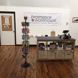 Bromance Warehouse - Cashwrap, postcards, books, bags, etc