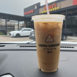 Cold brew splash of cream