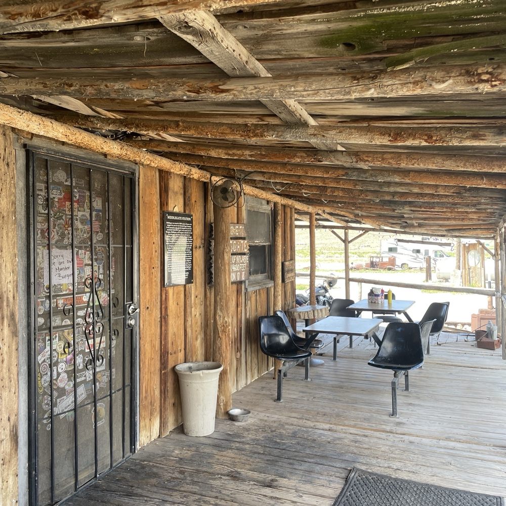 Middlegate Station - Front porch - American Near Me - Fallon, Nevada Middlegate Station - Front porch - American Near Me - Fallon, Nevada