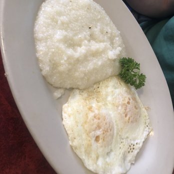 Lucile's Creole Cafe - Eggs Eisenhower (Over Easy w/Grits) - Cajun/Creole Near Me - Boulder, Colorado Lucile's Creole Cafe - Eggs Eisenhower (Over Easy w/Grits) - Cajun/Creole Near Me - Boulder, Colorado