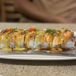 Baked Salmon Roll