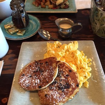 Soul Brew - The special jalapeño eggs Benedict and the scramble platter - Coffee & Tea Near Me - Saint James, New York