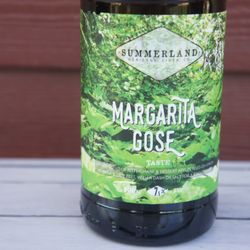 Summerland Heritage Cider - Closeup of margarita gose