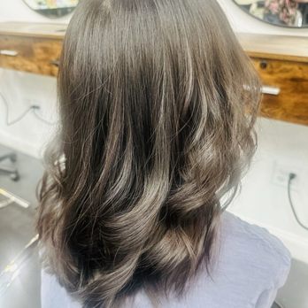 Mood on 10th - Wolf cut styled with flat iron... - Hair Salons Near Me - Tracy, California Mood on 10th - Wolf cut styled with flat iron... - Hair Salons Near Me - Tracy, California