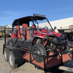 IE trailer and utv combo