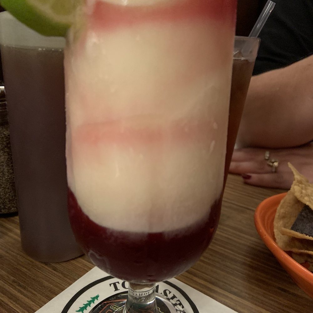 Tomasita's - Frozen swirl margarita with sangria - New Mexican Cuisine Near Me - Santa Fe, New Mexico Tomasita's - Frozen swirl margarita with sangria - New Mexican Cuisine Near Me - Santa Fe, New Mexico