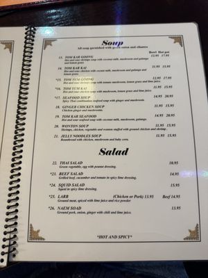 Menu photo 2 Thai Classic In Paso Paso Robles, CA
