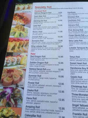 Menu photo 8 Sushi Hana Bradenton, FL Menu photo 8 Sushi Hana Bradenton, FL