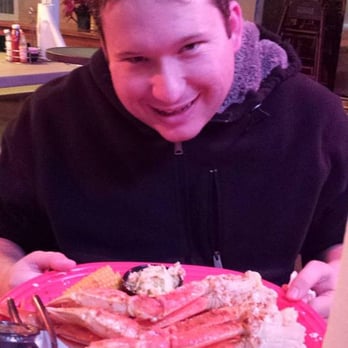 StingRay's Seafood - my hubby with his alaskan crab - Seafood Near Me - Tybee Island, Georgia StingRay's Seafood - my hubby with his alaskan crab - Seafood Near Me - Tybee Island, Georgia