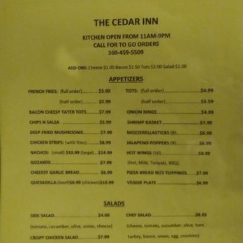Cedar Inn Tavern - Bars Near Me - Olympia, Washington