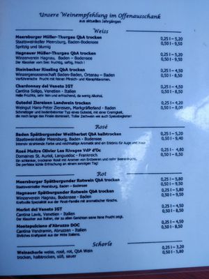 Menu photo 4 Kreuz Radolfzell, BW