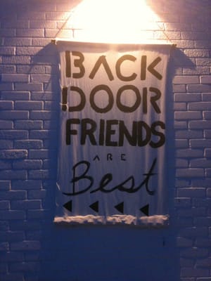 The Back Door by null