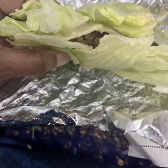 Five Guys - Lettuce & a hamburger patty - Burgers Near Me - Grovetown, Georgia