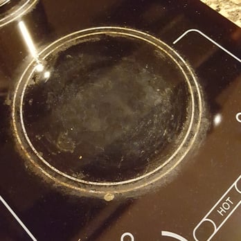 Candlewood Suites Sumter - condition of the cooktop at check in, YUK! - Hotels Near Me - Sumter, South Carolina