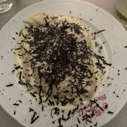 Chicken with cream and truffle Chicken with cream and truffle