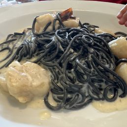 Squid ink pasta Squid ink pasta