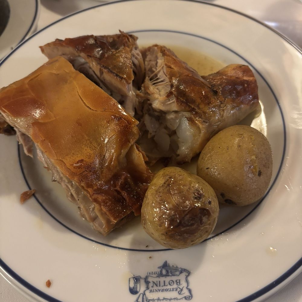 Botín - Suckling pig - Spanish Near Me - Madrid, M