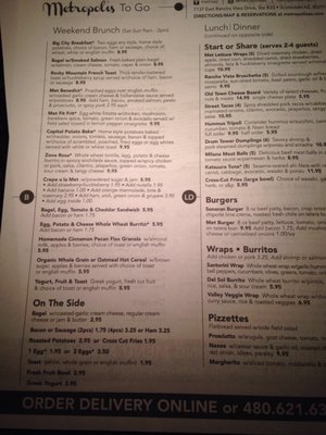 Menu photo 6 Metropolis Scottsdale, AZ Menu photo 6 Metropolis Scottsdale, AZ