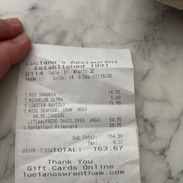 My outrageous bill My outrageous bill