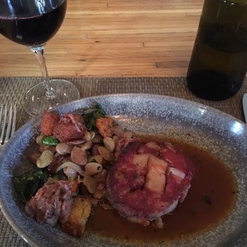 Husk - Pork shoulder/pork belly entree - American Near Me - Charleston, South Carolina Husk - Pork shoulder/pork belly entree - American Near Me - Charleston, South Carolina