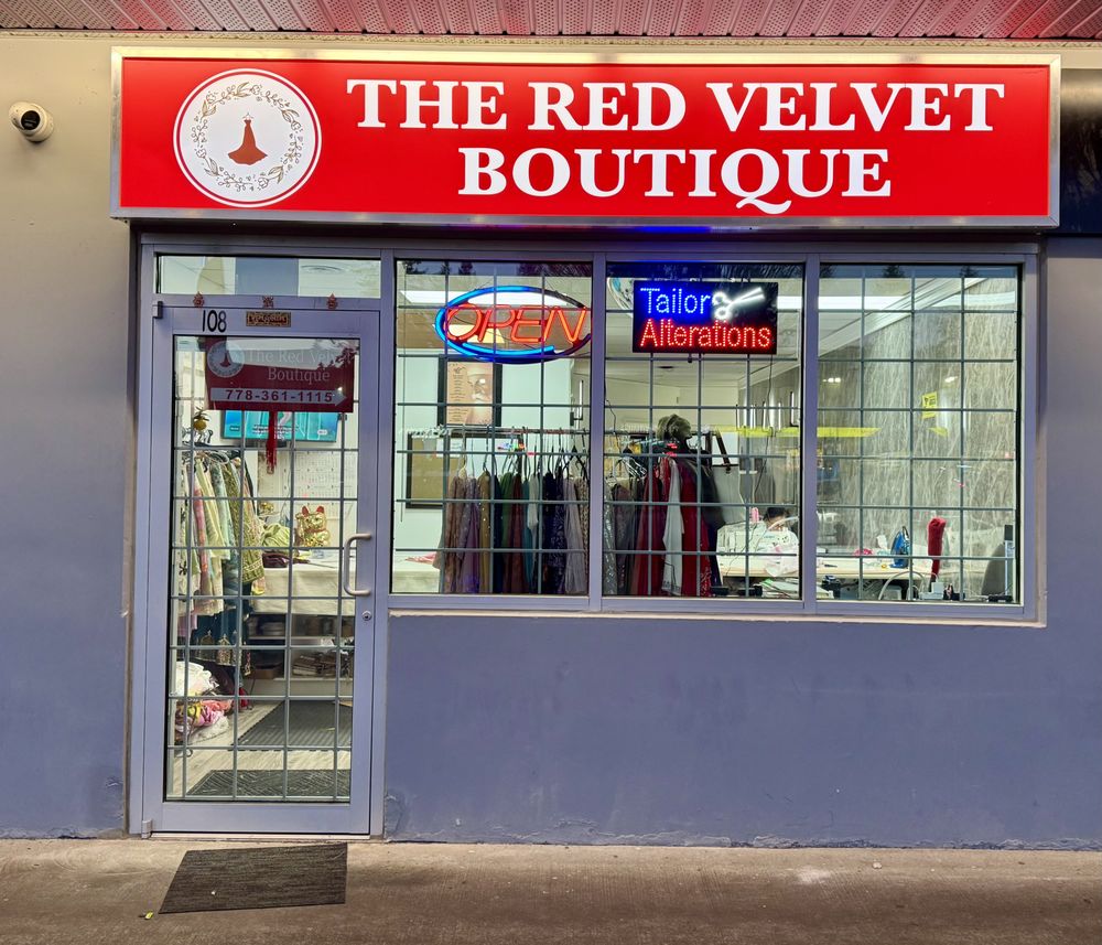The Red Velvet Boutique Logo