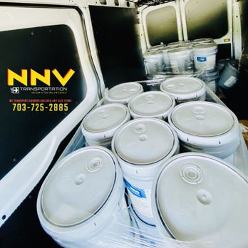 NNV Transportation - 220 gallons of paint transport to one of clients job site, no job is too big or small call us today 703-725-2885 for a quote - Couriers & Delivery Services Near Me