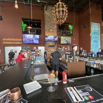 New York Beer Project - Sitting at the spacious bar - Breweries Near Me - Lockport, New York