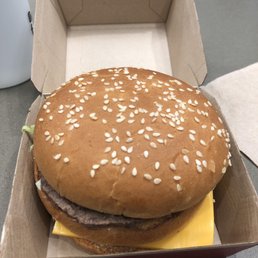 a cheeseburger in a box