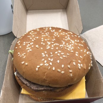 McDonald's - a cheeseburger in a box - Fast Food Near Me - Bethlehem, Pennsylvania