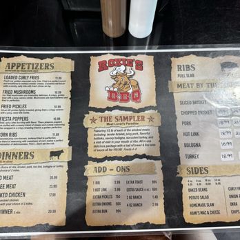 Roxie’s BBQ - Menu - Barbeque Near Me - Tahlequah, Oklahoma Roxie’s BBQ - Menu - Barbeque Near Me - Tahlequah, Oklahoma