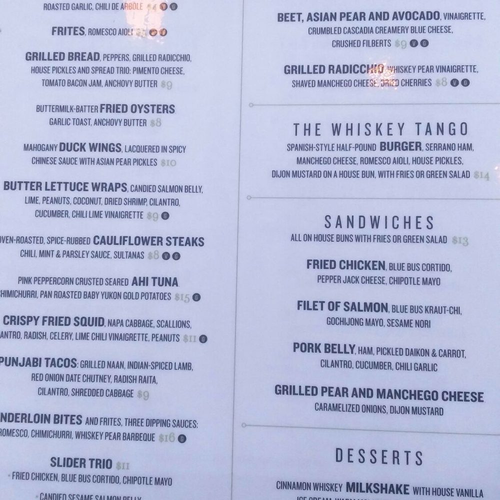Menu - May 2017 Menu - May 2017
