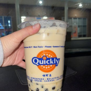 Quickly Bubble Tea - Passion Fruit Milk Tea - Bubble Tea Near Me - Charlotte, North Carolina Quickly Bubble Tea - Passion Fruit Milk Tea - Bubble Tea Near Me - Charlotte, North Carolina
