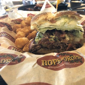 Hops n Drops - Guac burger - American Near Me - Keizer, Oregon Hops n Drops - Guac burger - American Near Me - Keizer, Oregon