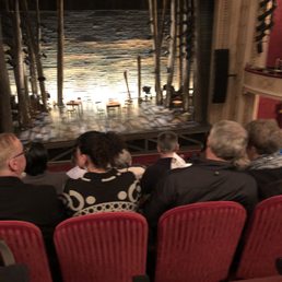 Inside theater.