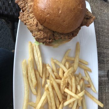 Corkfire Kitchen - Fried chicken sandwich - New American Near Me - Temecula, California
