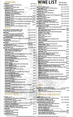 Menu photo 2 Jadis New York, NY