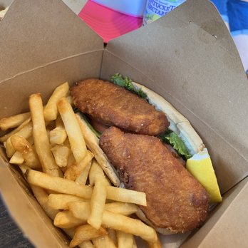 Stubbys - Fish Sandwich with Fries - American Near Me - Nantucket, Massachusetts