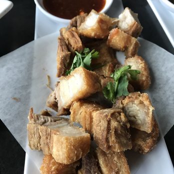 Manao Thai Street Eats - Too crispy to eat pork belly dippers - Thai Near Me - Seattle, Washington