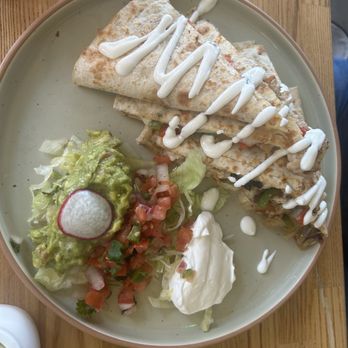 Vida Agave - Quesadilla Plate - Tacos Near Me - Galveston, Texas Vida Agave - Quesadilla Plate - Tacos Near Me - Galveston, Texas