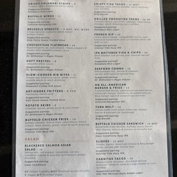Brigantine - Menu - Seafood Near Me - San Diego, California Brigantine - Menu - Seafood Near Me - San Diego, California