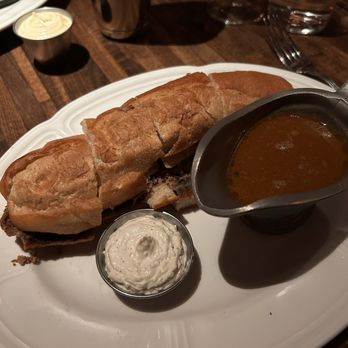 Au Cheval - Shaved Prime Rib Sandwich - Burgers Near Me - New York, New York Au Cheval - Shaved Prime Rib Sandwich - Burgers Near Me - New York, New York