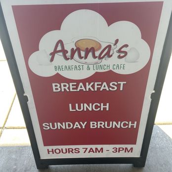 Anna's Breakfast and Lunch Cafe - Entry Sign - Breakfast & Brunch Near Me - Henderson, Nevada Anna's Breakfast and Lunch Cafe - Entry Sign - Breakfast & Brunch Near Me - Henderson, Nevada