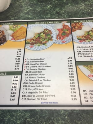 Menu photo 8 Bucks Teriyaki Wok Renton, WA Menu photo 8 Bucks Teriyaki Wok Renton, WA