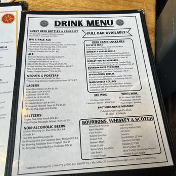 Marietta Brewing Company - Menu - Brewpubs Near Me - Marietta, Ohio Marietta Brewing Company - Menu - Brewpubs Near Me - Marietta, Ohio