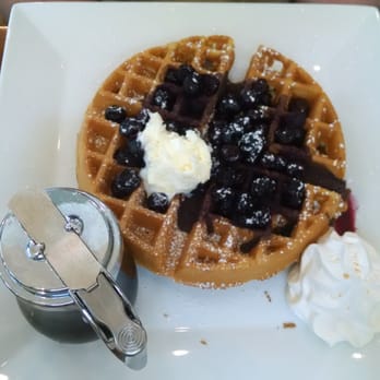 Tk Grille - Blueberry waffles! - New American Near Me - Effingham, Illinois