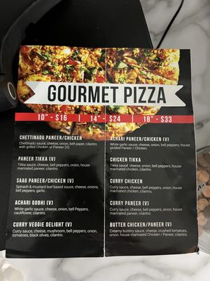 Menu photo 1 Tikka Pizza Kitchen San Diego, CA Menu photo 1 Tikka Pizza Kitchen San Diego, CA