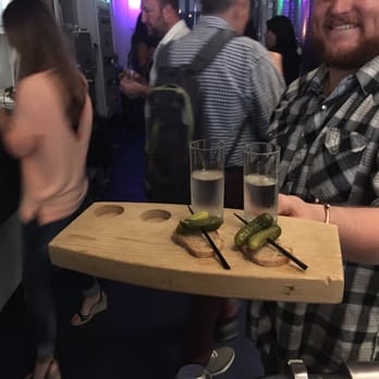 CH Distillery - Bread, pickles, and vodka shots to end the tour. Does it get any better? - Cocktail Bars Near Me - Chicago, Illinois CH Distillery - Bread, pickles, and vodka shots to end the tour. Does it get any better? - Cocktail Bars Near Me - Chicago, Illinois